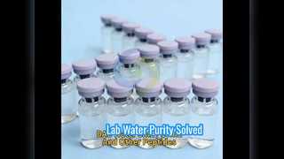 Qualité d'injection d'eau Bac pour la reconstitution en laboratoire