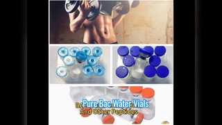 Flacons d'eau bactériostatiques d'eau Bac de qualité pharmaceutique