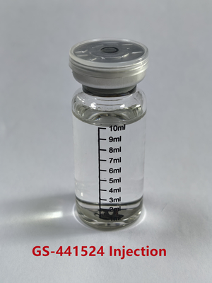Injection antivirale vétérinaire pour animaux de compagnie GS-441524 Traitement Injection FIP pour chats