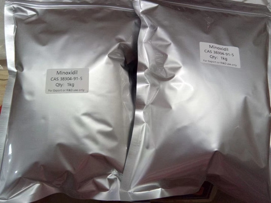 Poudre de minoxidil 99% Livraison rapide et sûre CAS 38304-91-5 Aux États-Unis Europe Royaume-Uni