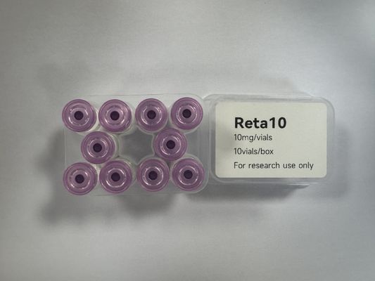 Péptide de perte de poids Retatrutide péptide pour injection 10 mg poudre lyophilisée