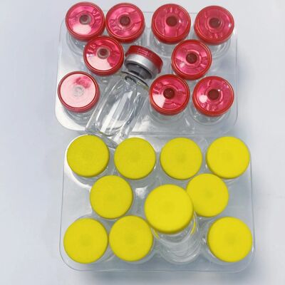 Eau bactériostatique à 0,9% dans un flacon de 10 ml pour reconstitution peptidique à plusieurs doses et injection