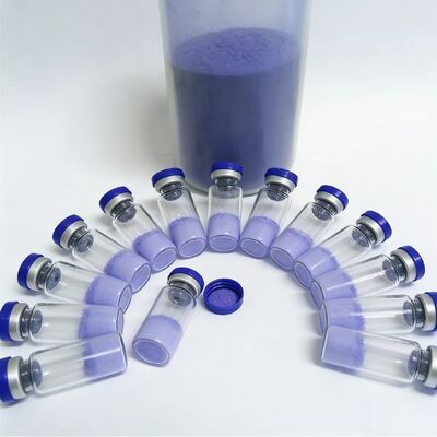 Recherche Peptide de Cuivre GHK-Cu Lyophilisé Flacons 100mg Pour Peptide Cosmétique