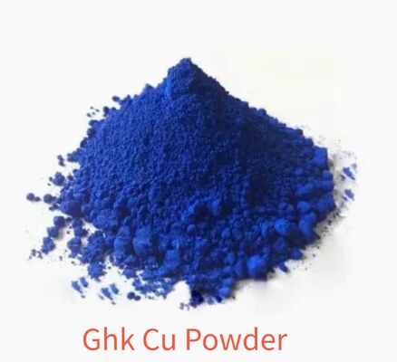 Poudre de GHK-Cu de haute pureté CAS 89030-95-5 Peptide de cuivre pour les soins de la peau anti-âge