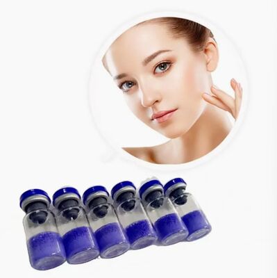 Poudre de Peptide de Cuivre Anti-Âge GHK-Cu CAS 49557-75-7 pour Formulations Cosmétiques