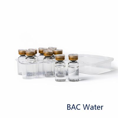 Eau pour injection de haute pureté Bac Reconstitution Solution transparente stable Utilisation en laboratoire