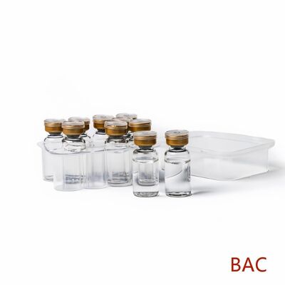 Eau Bac stérile pour MT2 NAD+ Snap-8 Reconstitution Solution liquide de laboratoire de haute pureté claire