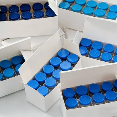 Vials lyophilisés GHK-Cu de haute pureté 50 mg 100 mg Peptide de cuivre pour la recherche cosmétique