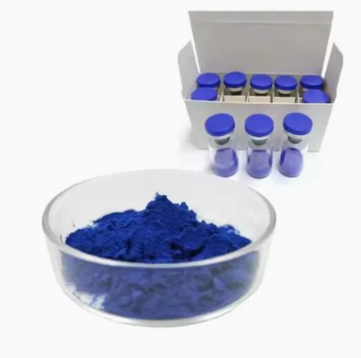 Flacons de peptide de cuivre de qualité supérieure GHK-Cu 50 mg 100 mg pour les études de peptides anti-âge