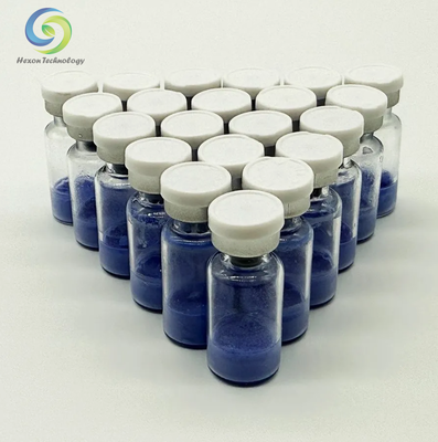 Poudre de peptide de cuivre lyophilisée Copper Tripeptide 1 100 mg Vials de recherche cosmétique