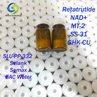 Vials d'injection de NAD+ en gros 500 mg poudre de NAD à haute stabilité pour le bien-être et la recherche