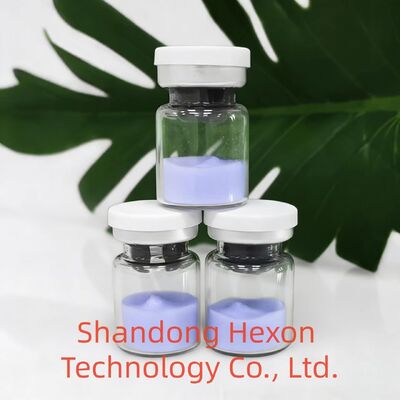 GHK-Cu de haute pureté 50 mg 100 mg Vials de peptide poudre de tripeptide de cuivre de qualité cosmétique