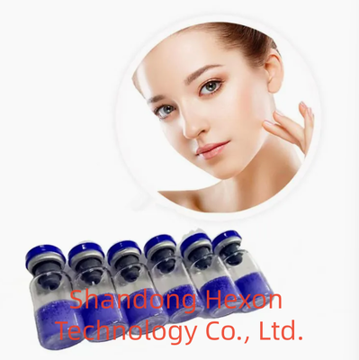 99% de pureté Peptide de cuivre GHK-Cu 100 mg x 10 flacon boîte CAS 89030-95-5 Recherche
