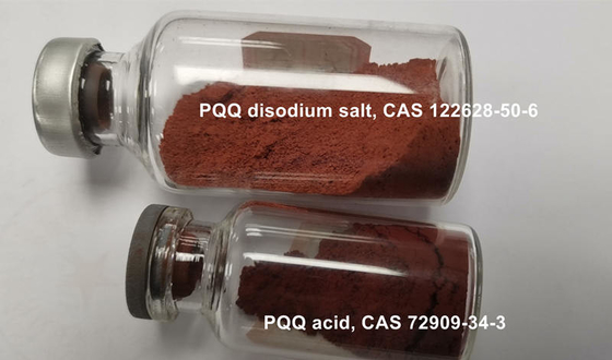 99% PQQ Pharma API CAS 72909-34-3 Poudre de pyrroloquinoléine quinone